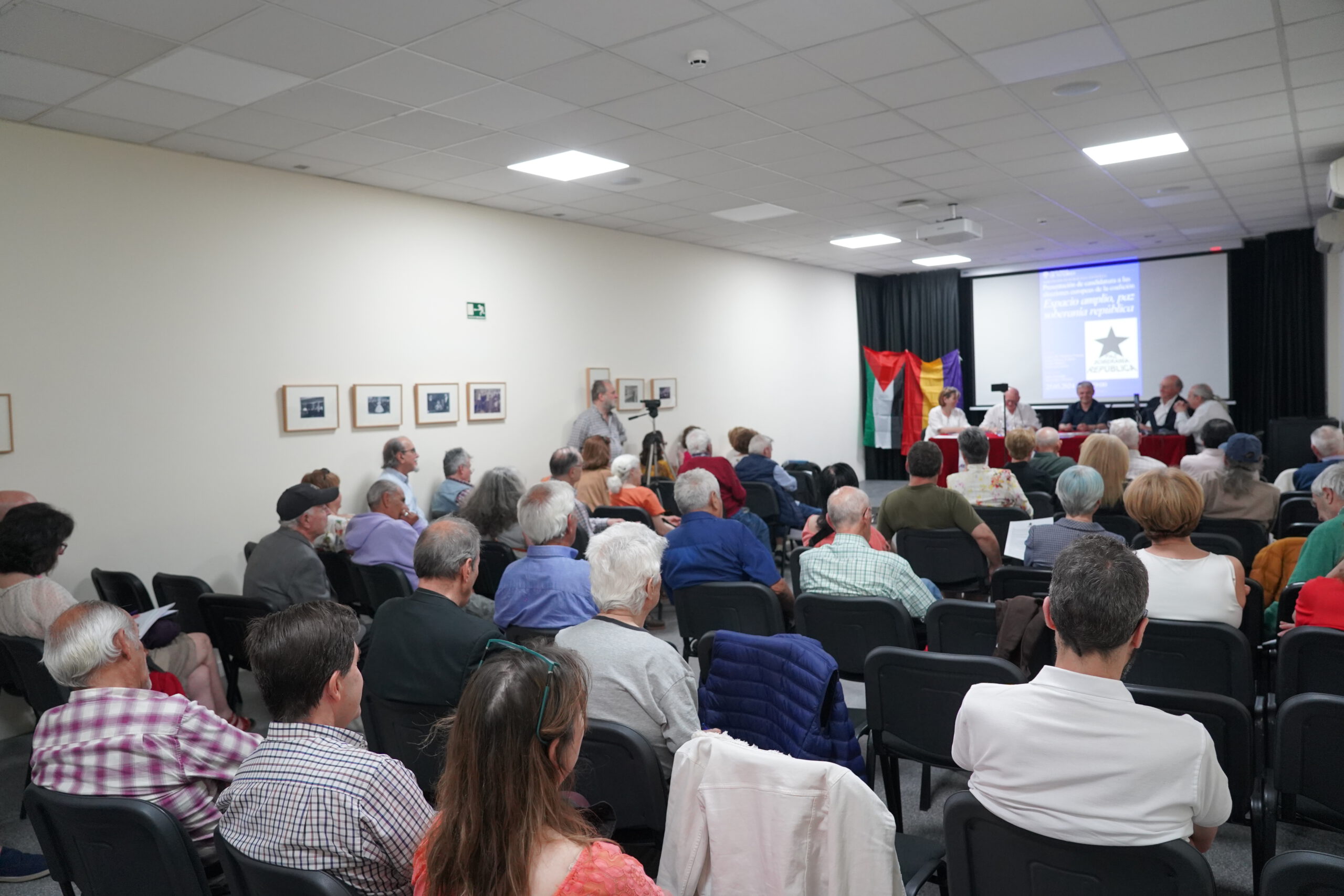 Vista general de la sala